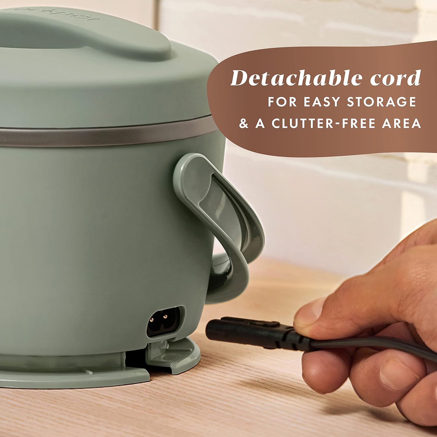 Crock-Pot 20-Ounce Electric Lunch Box, Portable Food Warmer, Blush Pink | Perfect for Travel, Car, On-the-Go | Spill-Free, Dishwasher-Safe
